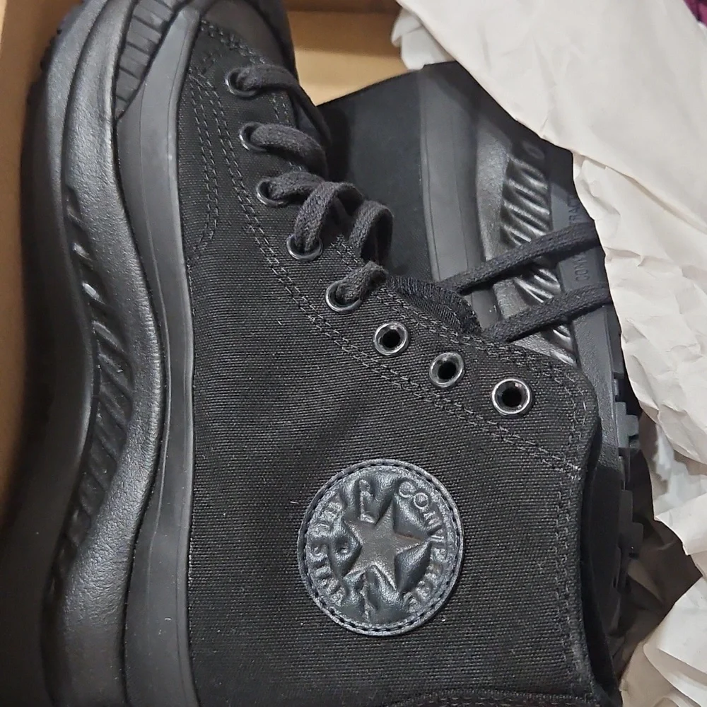 Converse Chuck 70 Black High Tops - Picture 2 of 8